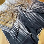 Line Twill Eşarp - Camel