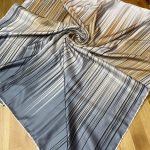 Line Twill Eşarp - Füme