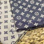 Lv Desenli İpek Kaşmir Çift Taraflı Şal - Vizon - Bej