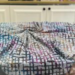 Minimal Desen Mio Caz Eşarp - Gri