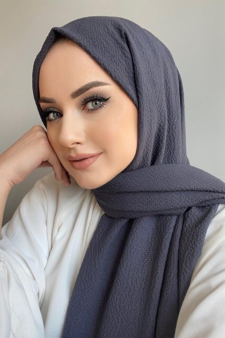 Mio Caz Şal - Antrasit - Organic ScarfsOrganic Scarfs