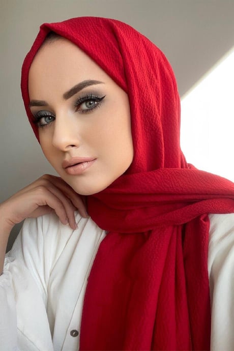 Mio Caz Şal - Kırmızı - Organic ScarfsOrganic Scarfs