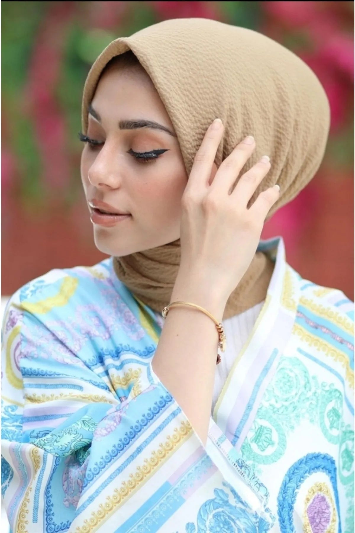 Mio Cazz Eşarp - Bej - Organic ScarfsOrganic Scarfs