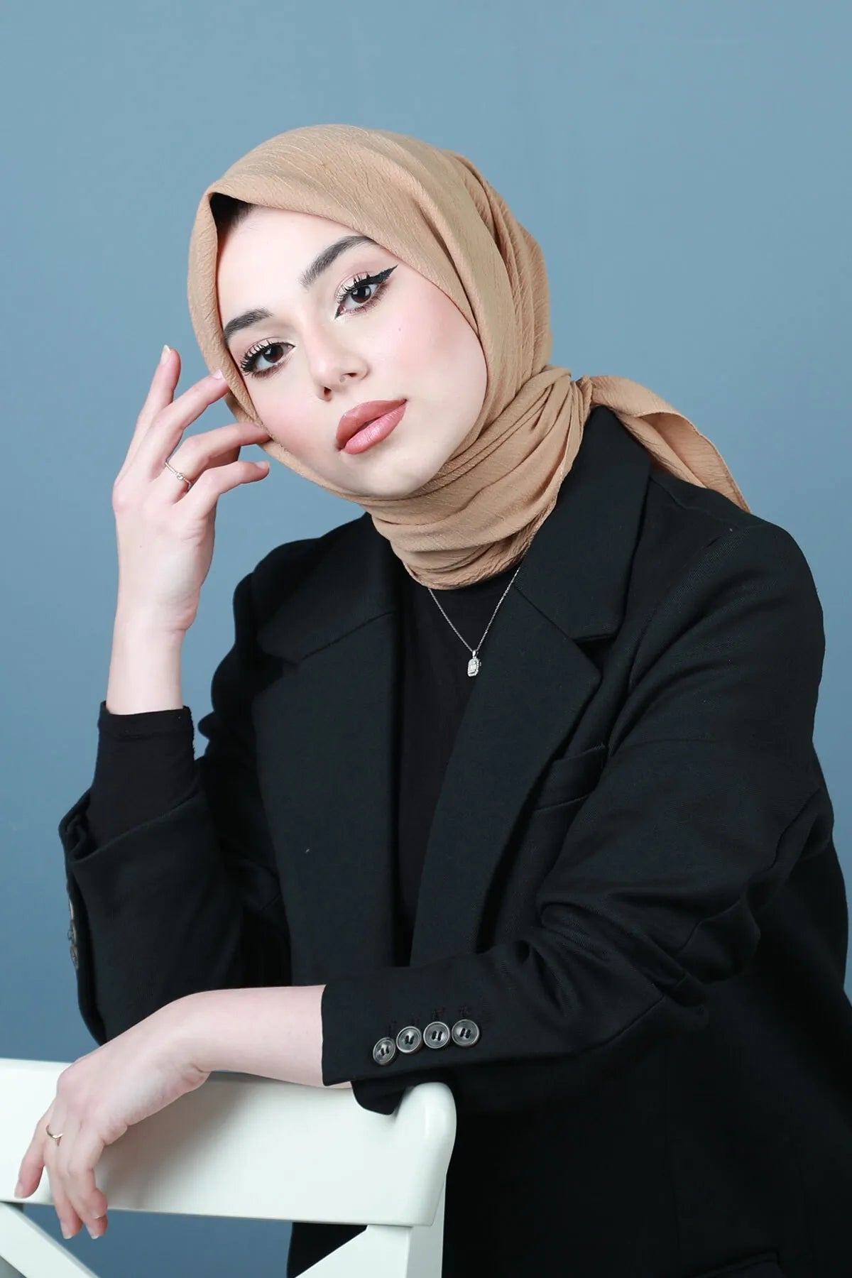 Mio Cazz Eşarp - Camel - Organic ScarfsOrganic Scarfs