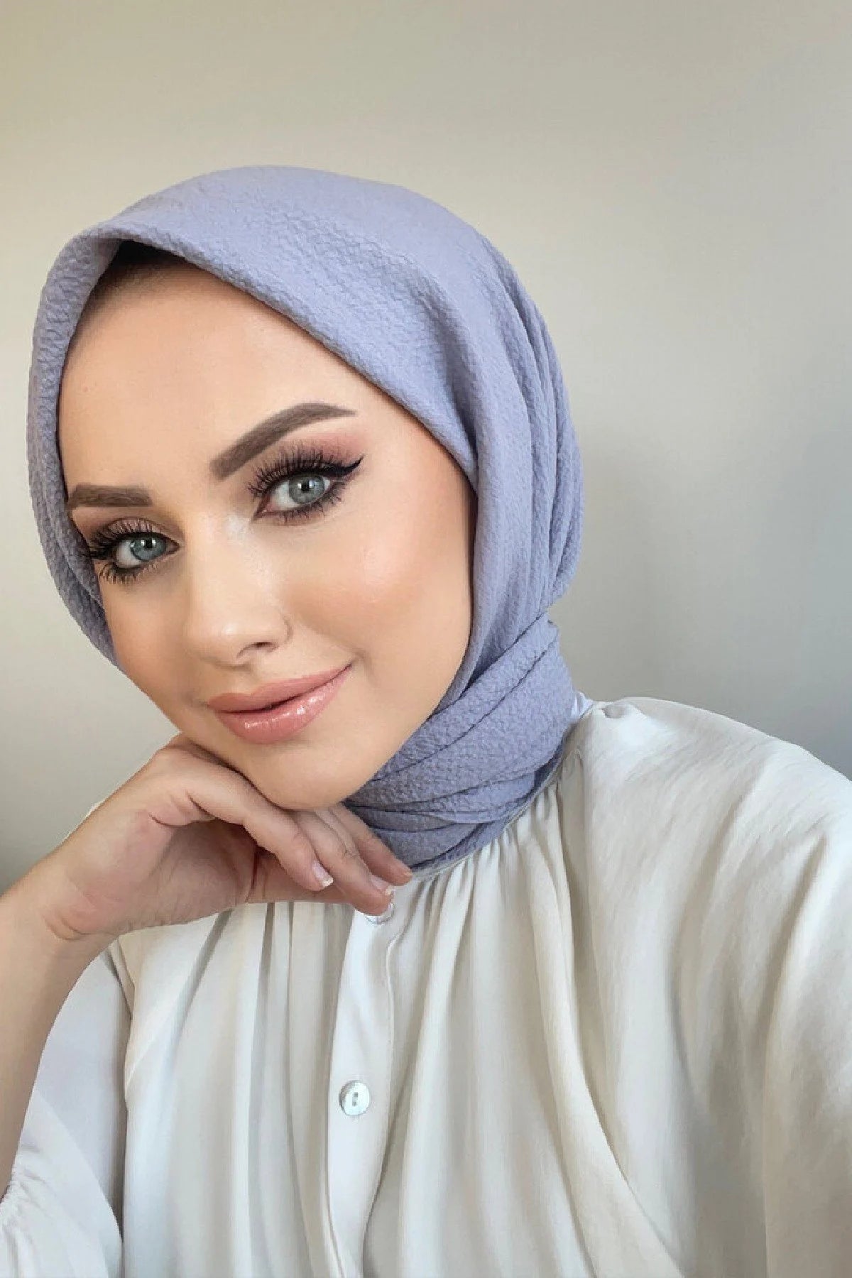 Mio Cazz Eşarp - Gri - Organic ScarfsOrganic Scarfs