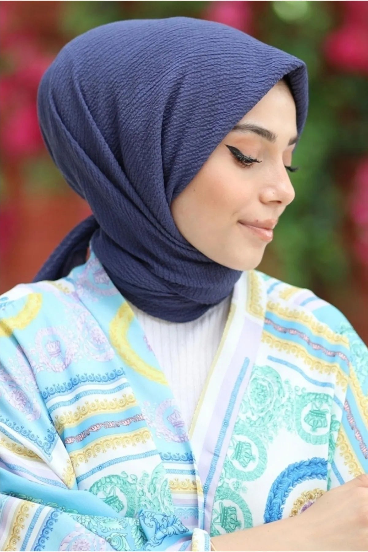 Mio Cazz Eşarp - İndigo - Organic ScarfsOrganic Scarfs