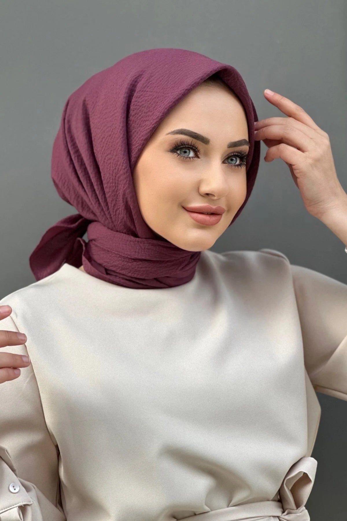 Mio Cazz Eşarp - Şarabi - Organic ScarfsOrganic Scarfs