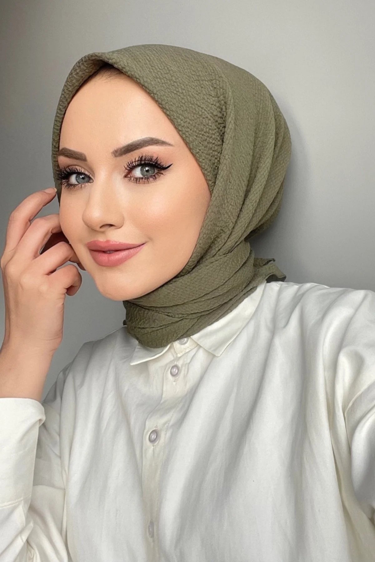 Mio Cazz Eşarp - Yaprak Yeşili - Organic ScarfsOrganic Scarfs