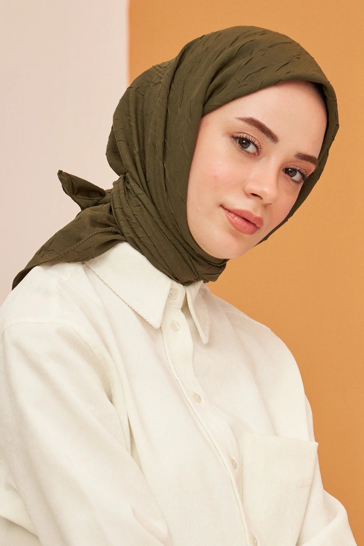 Organic Bambu Eşarp - Asker yeşili - Organic ScarfsOrganic Scarfs