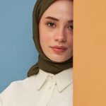 Organic Bambu Eşarp - Haki