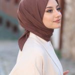 Organic Bambu Eşarp - Kahve