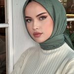 Organic Bambu Eşarp - Mint