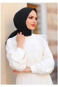 Oxygen His Serisi Eşarp - Siyah