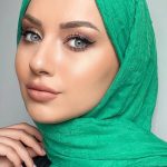 Organic Scarfs Bambu Kraş Şal Modeli - Benetton