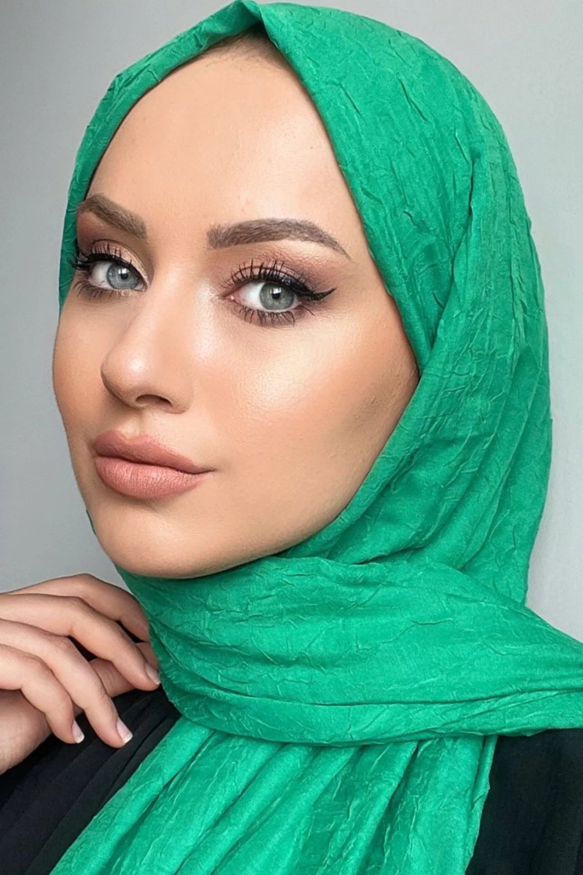 Organic Scarfs Bambu Kraş Şal Modeli - Benetton - Organic ScarfsOrganic Scarfs