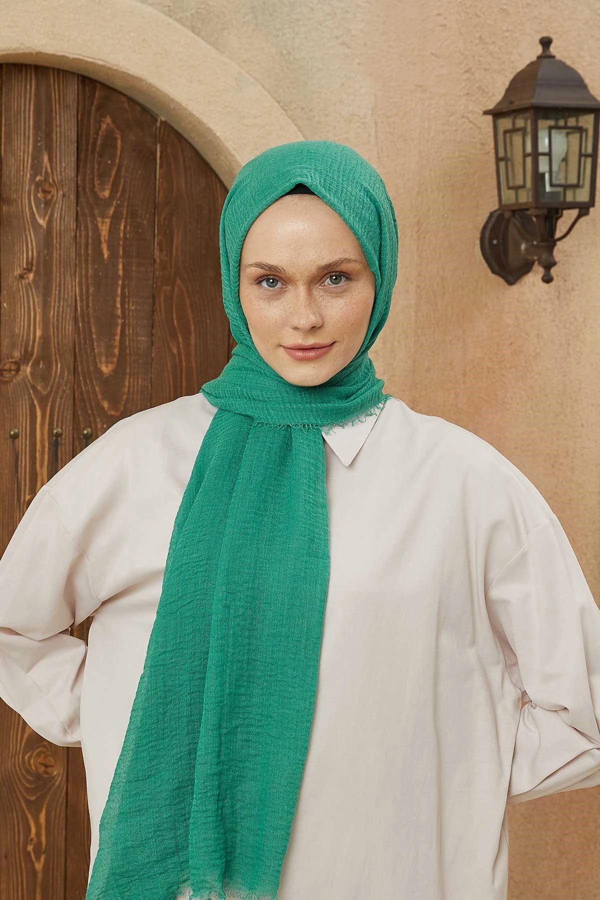 Organic Scarfs Bürümcük Şal Modeli - Buket - Organic ScarfsOrganic Scarfs