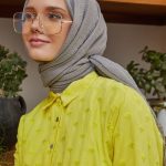 Organic Scarfs Bürümcük Şal Modeli - Gri