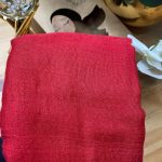 Organic Scarfs Bürümcük Şal Modeli - Kırmızı