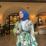 Organic Scarfs Pamuk Kraş Cazz Şal Modeli - Saks