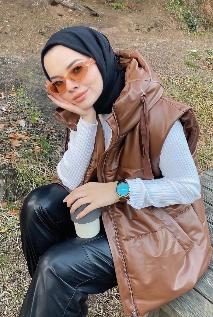 Organic Scarfs Pamuk Kraş Cazz Şal Modeli - Siyah - Organic ScarfsOrganic Scarfs