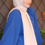 Organic Scarfs Pamuk Kraş Cazz Şal Modeli -Uçuk Pembe