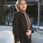 Organic Scarfs Tesettür Penye Şal Hijap Modeli - Ağaç Kabuğu