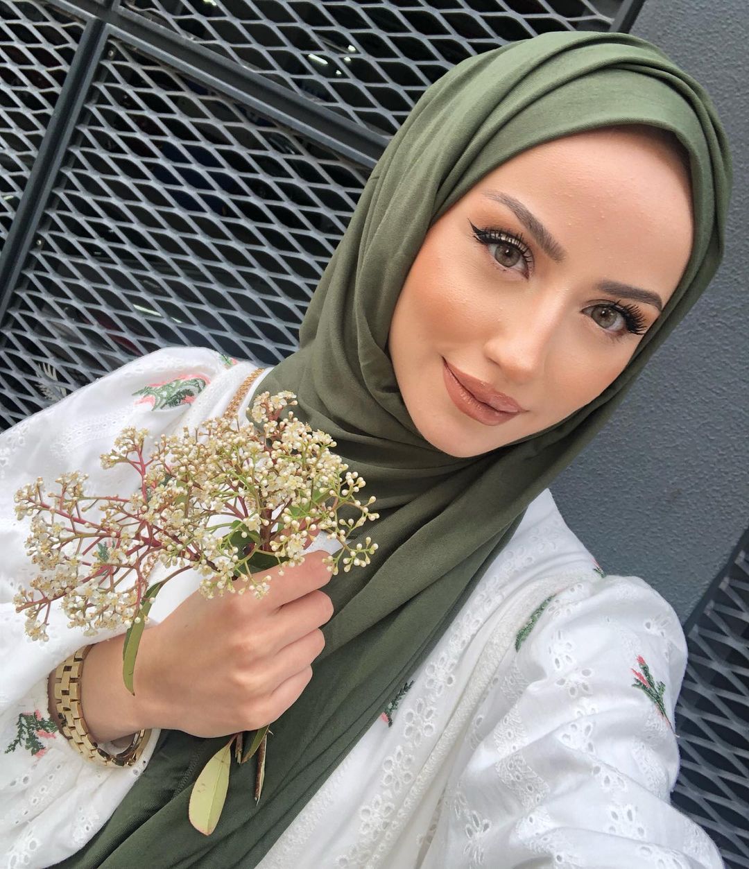 Organic Scarfs Tesettür Penye Şal Hijap Modeli - Haki - Organic ScarfsOrganic Scarfs