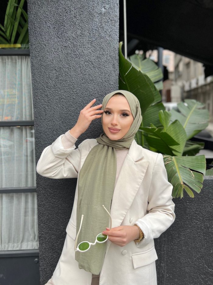 Oxygen His Serisi Pamuk Şal - Ada Çayı - Organic ScarfsOrganic Scarfs