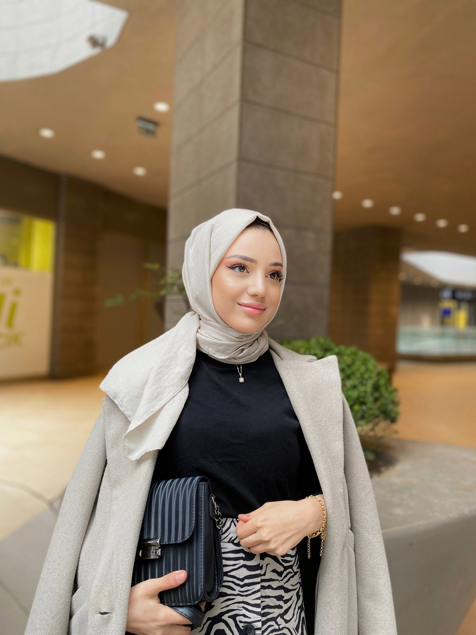 Oxygen His Serisi Pamuk Şal - Çakıl Taşı