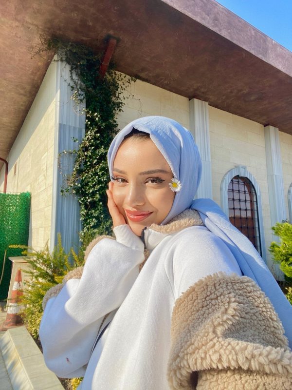 Oxygen His Serisi Pamuk Şal - Gri - Organic ScarfsOrganic Scarfs