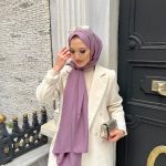 Oxygen His Serisi Pamuk Şal - Lavanta