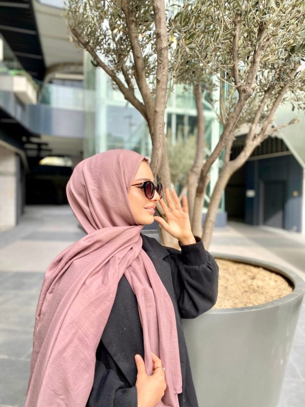 Oxygen His Serisi Pamuk Şal - Mürdüm - Organic ScarfsOrganic Scarfs