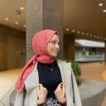 Oxygen His Serisi Pamuk Şal - Şeftali