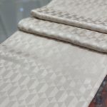 Qoza Desen İpeksi Jakar Şal - Bej