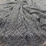 Siyah Beyaz Eşarp - Alaca