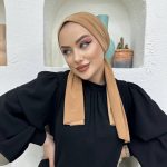 Tasarım Dubai Bone Şal - Camel