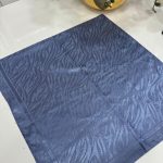 Vakko Dalga Desen İpeksi Eşarp 88381 - İndigo