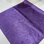 Vakko Dalga Desen İpeksi Eşarp 88381 - Mürdüm