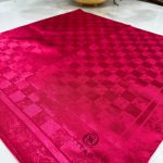 Vakko Dama Desen Eşarp 88379 - Fuşya