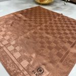 Vakko Dama Desen Eşarp 88379 - Mocha