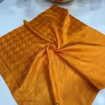 Vakko Kazayağı Desen Eşarp - Turuncu