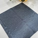 Vakko Zikzak Desen İpeksi Eşarp - Antrasit