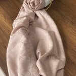 Elmas Desen Pamuk Jakar Şal - Soft Vizon