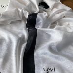 Levidor Monogram Şal-Ekru