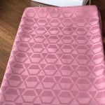 Elmas Desen Pamuk Jakar Şal - Japon Kirazı