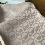 Elmas Desen Pamuk Jakar Şal - Krem