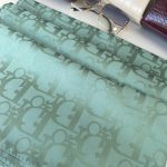 Dior Desen Pamuk İpeksi Jakar Şal 88731 - Ada Çayı