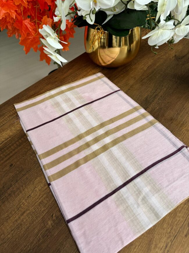 Burberry İthal Vual İpek Şal - Pamuk Şekeri - Organic ScarfsOrganic Scarfs