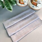 Elmas Desen Pamuk Jakar Şal - Gri