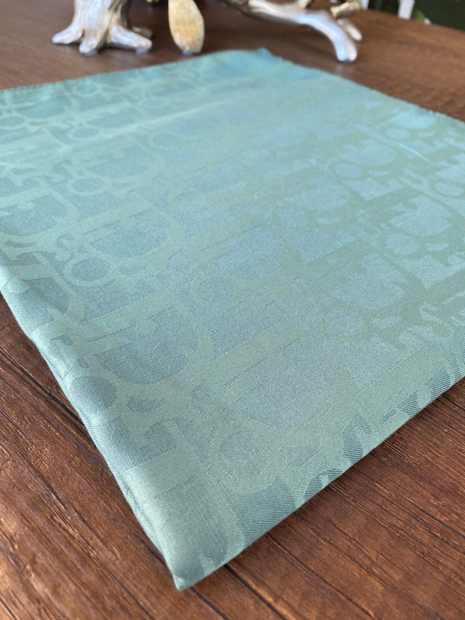 Dior Desen Pamuk Jakar Eşarp - Ada Çayı - Organic ScarfsOrganic Scarfs